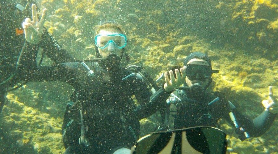 Plongée sous marine à la Ciotat - Etape saint thomas Aubagne